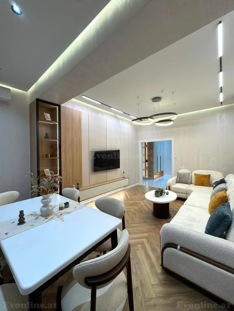Kirayə verilir 2 otaqlı Mənzil Yeni tikili 75 m² 8 Noyabr m. - şəkil 3