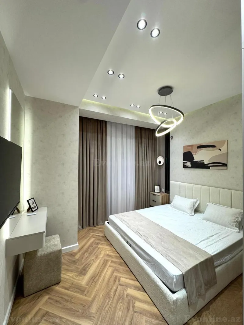 Kirayə verilir 2 otaqlı Mənzil Yeni tikili 75 m² 8 Noyabr m. - şəkil 8