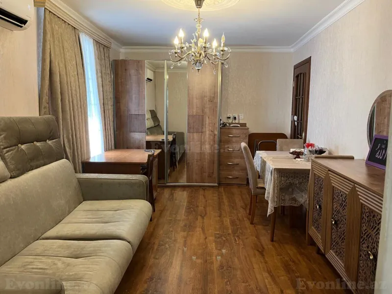 2 otaqlı Mənzil 45 m² Nərimanov r. Satılır