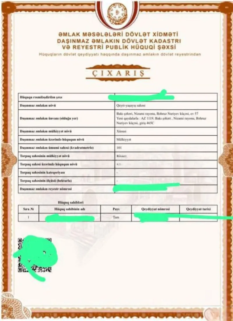 Satılır Obyekt 101 m² Xalqlar Dostluğu m. - şəkil 19