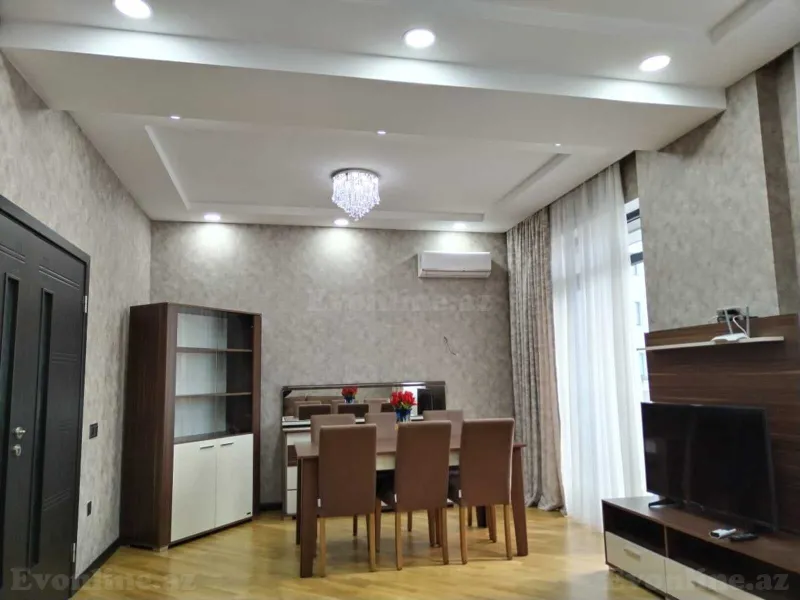 Kirayə verilir 2 otaqlı Mənzil Yeni tikili 94 m² İnşaatçılar m. - şəkil 2