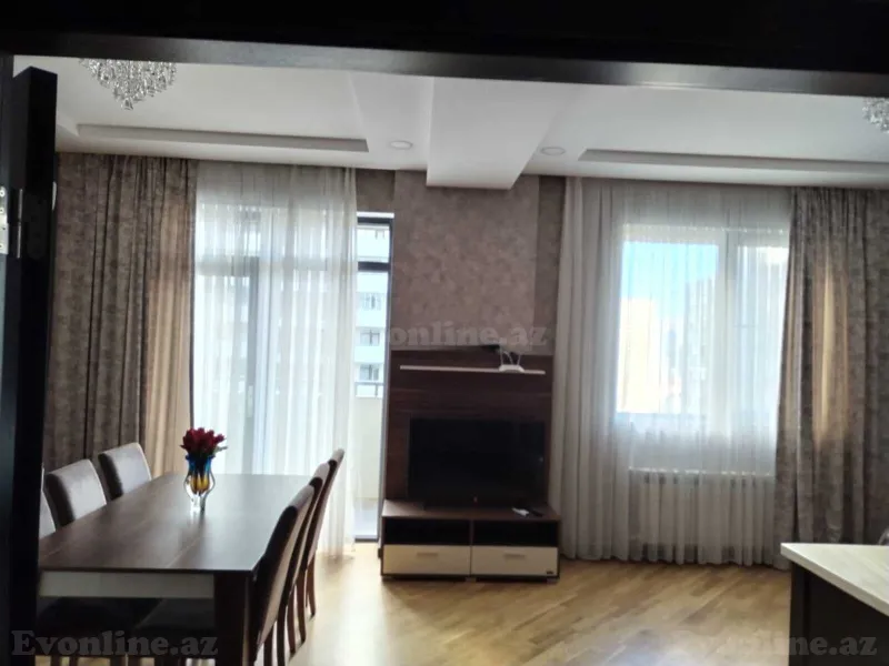 Kirayə verilir 2 otaqlı Mənzil Yeni tikili 94 m² İnşaatçılar m. - şəkil 6