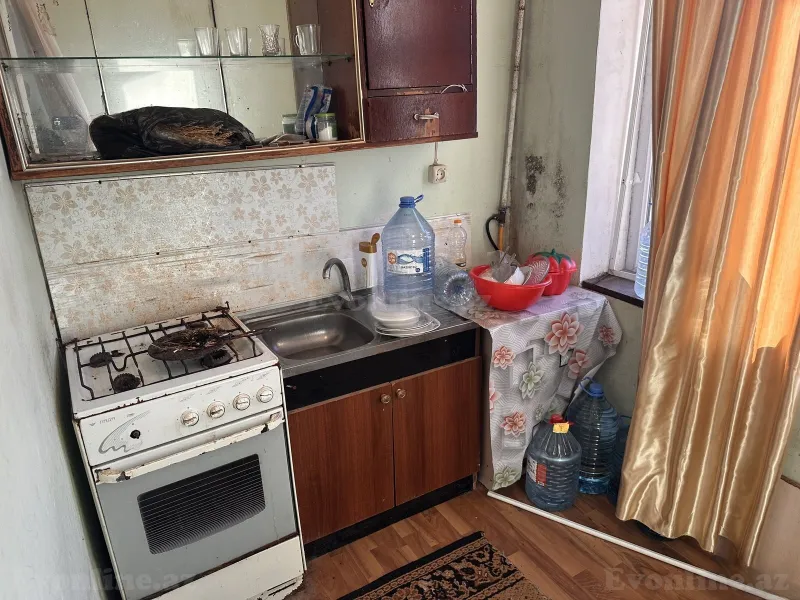 Kirayə verilir 1 otaqlı Mənzil Köhnə tikili 40 m² Binə - şəkil 2
