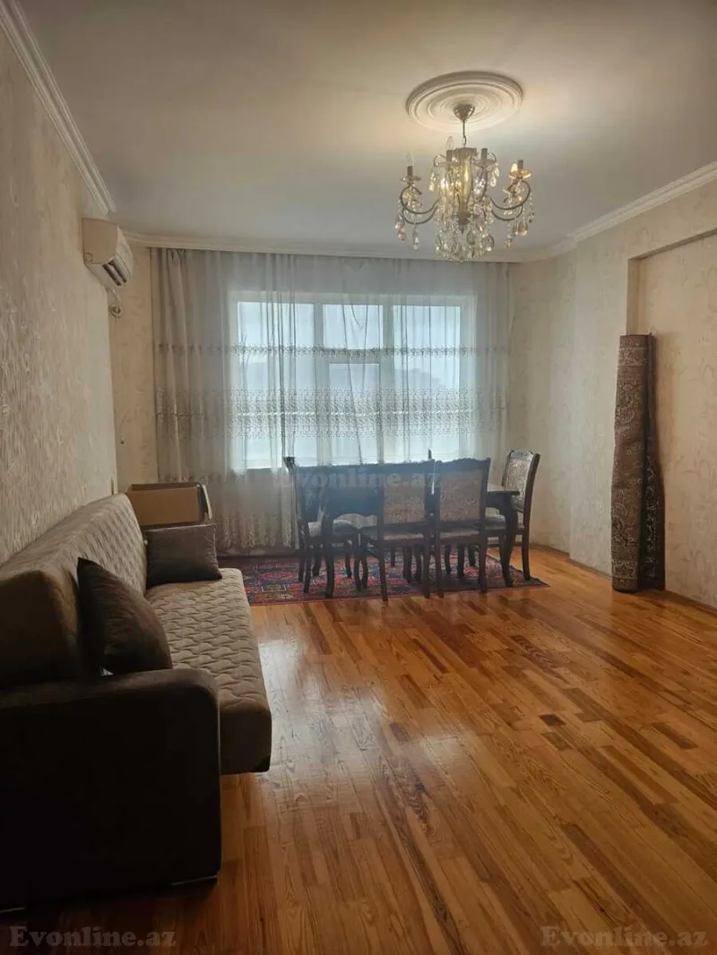 Kirayə verilir 2 otaqlı Mənzil Yeni tikili 100 m² İnşaatçılar m. - şəkil 2