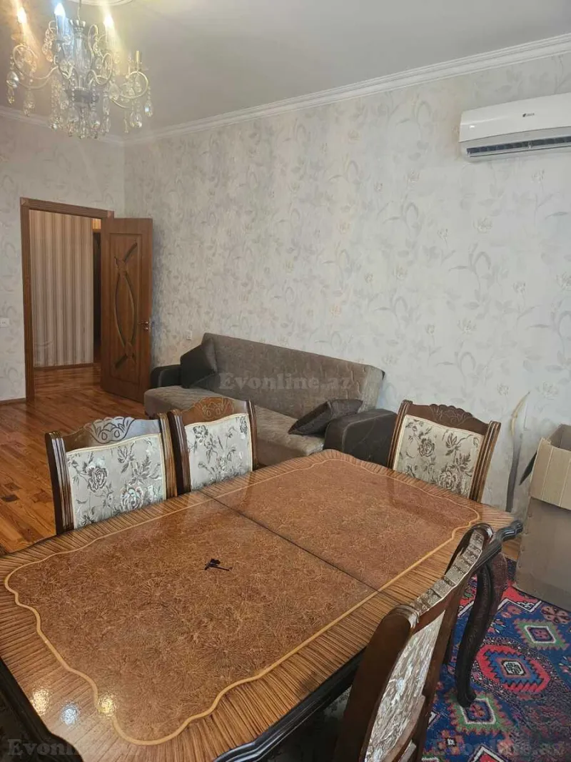 Kirayə verilir 2 otaqlı Mənzil Yeni tikili 100 m² İnşaatçılar m. - şəkil 3