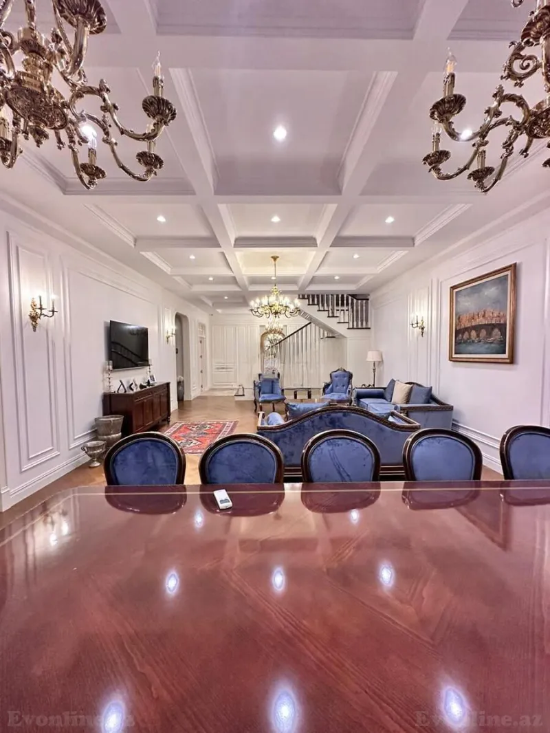 Satılır 9 otaqlı Mənzil Yeni tikili 450 m² Sahil m. - şəkil 3