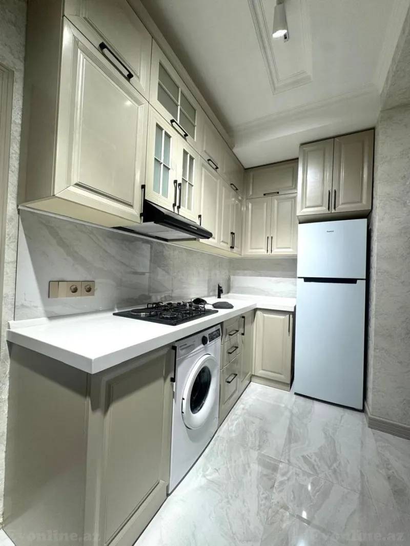 Satılır 3 otaqlı Mənzil Yeni tikili 76 m² Qara Qarayev m. - şəkil 7
