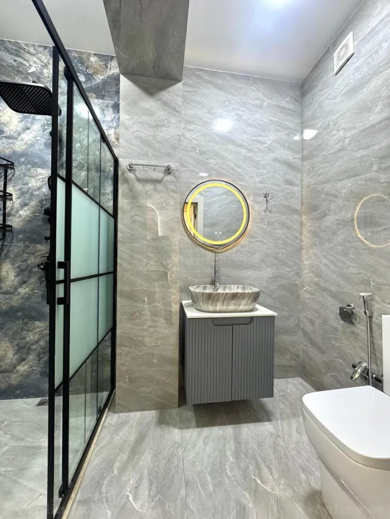 Satılır 3 otaqlı Mənzil Yeni tikili 76 m² Qara Qarayev m. - şəkil 9