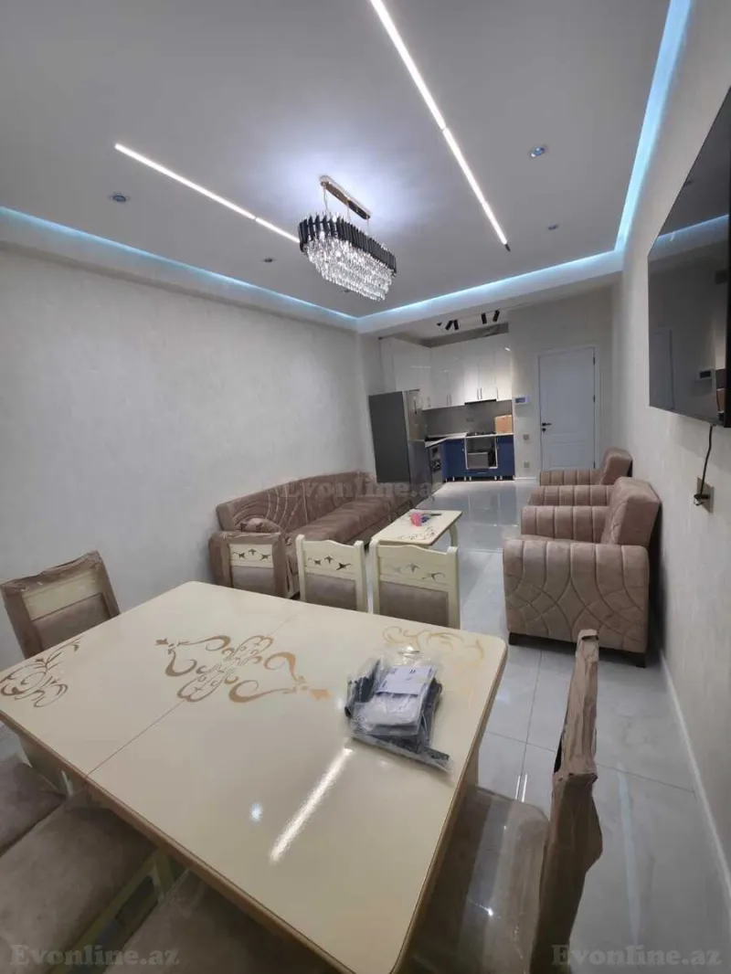 Kirayə verilir 3 otaqlı Mənzil Yeni tikili 120 m² 8 Noyabr m. - şəkil 2
