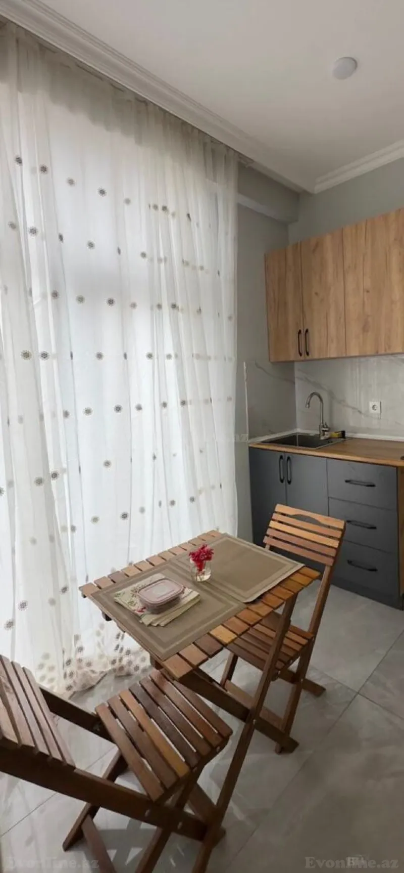 Kirayə verilir 2 otaqlı Mənzil Yeni tikili 60 m² Dərnəgül m. - şəkil 3