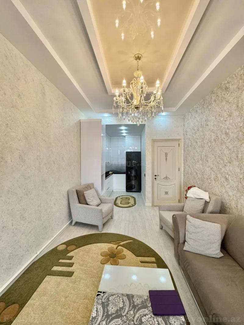 Kirayə verilir 2 otaqlı Mənzil Yeni tikili 65 m² Nəsimi r. - şəkil 5