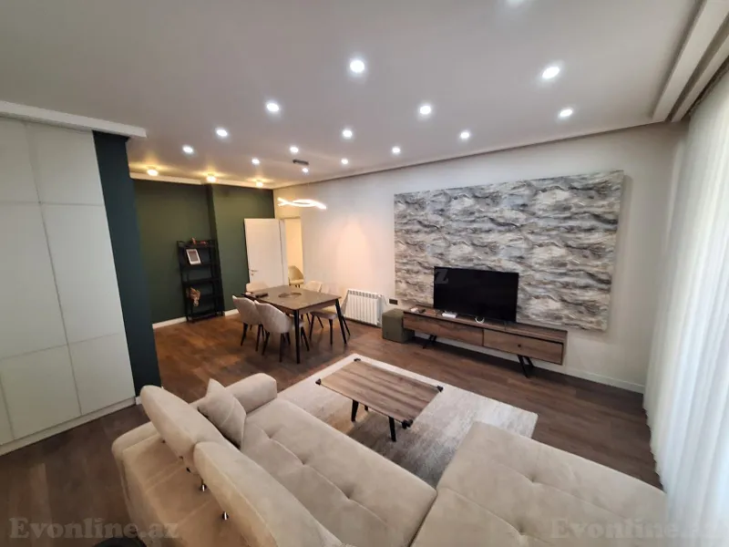 Kirayə verilir 2 otaqlı Mənzil Yeni tikili 110 m² 8 Noyabr m. - şəkil 2