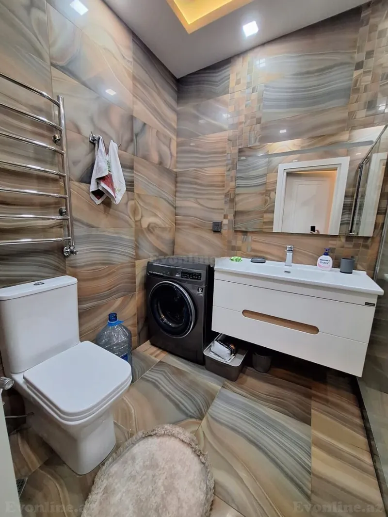 Kirayə verilir 2 otaqlı Mənzil Yeni tikili 110 m² 8 Noyabr m. - şəkil 11