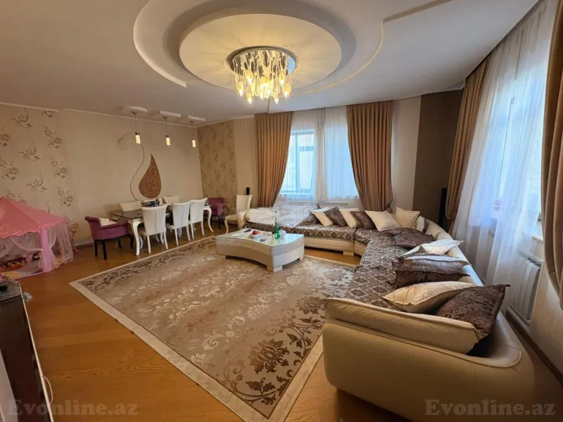 Satılır 4 otaqlı Mənzil Yeni tikili 170 m² 8 Noyabr m. - şəkil 2