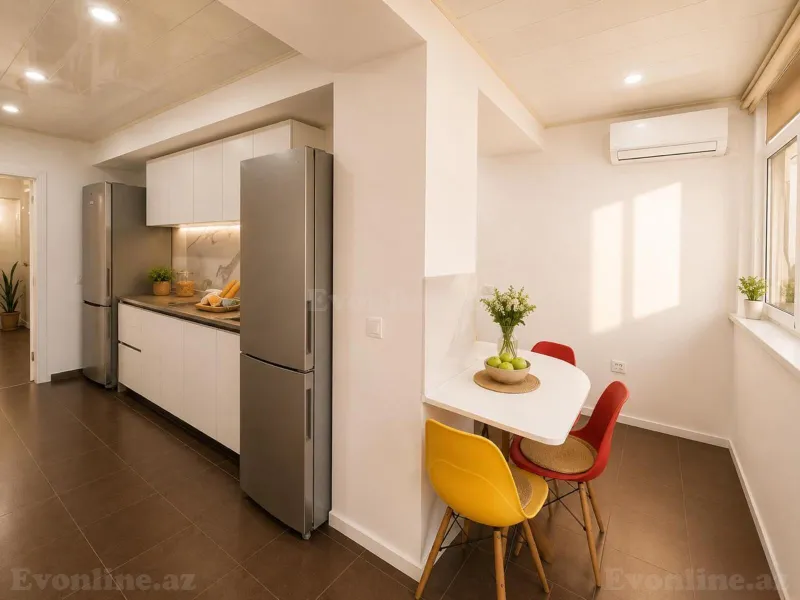 Satılır 3 otaqlı Mənzil Köhnə tikili 90.5 m² Səbail r. - şəkil 13