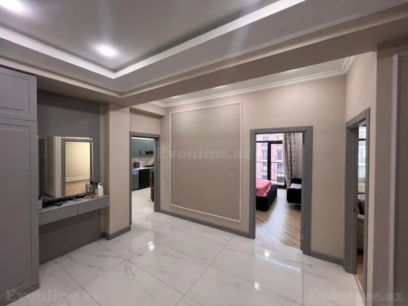 Kirayə verilir 3 otaqlı Mənzil Yeni tikili 85 m² Dərnəgül m. - şəkil 9