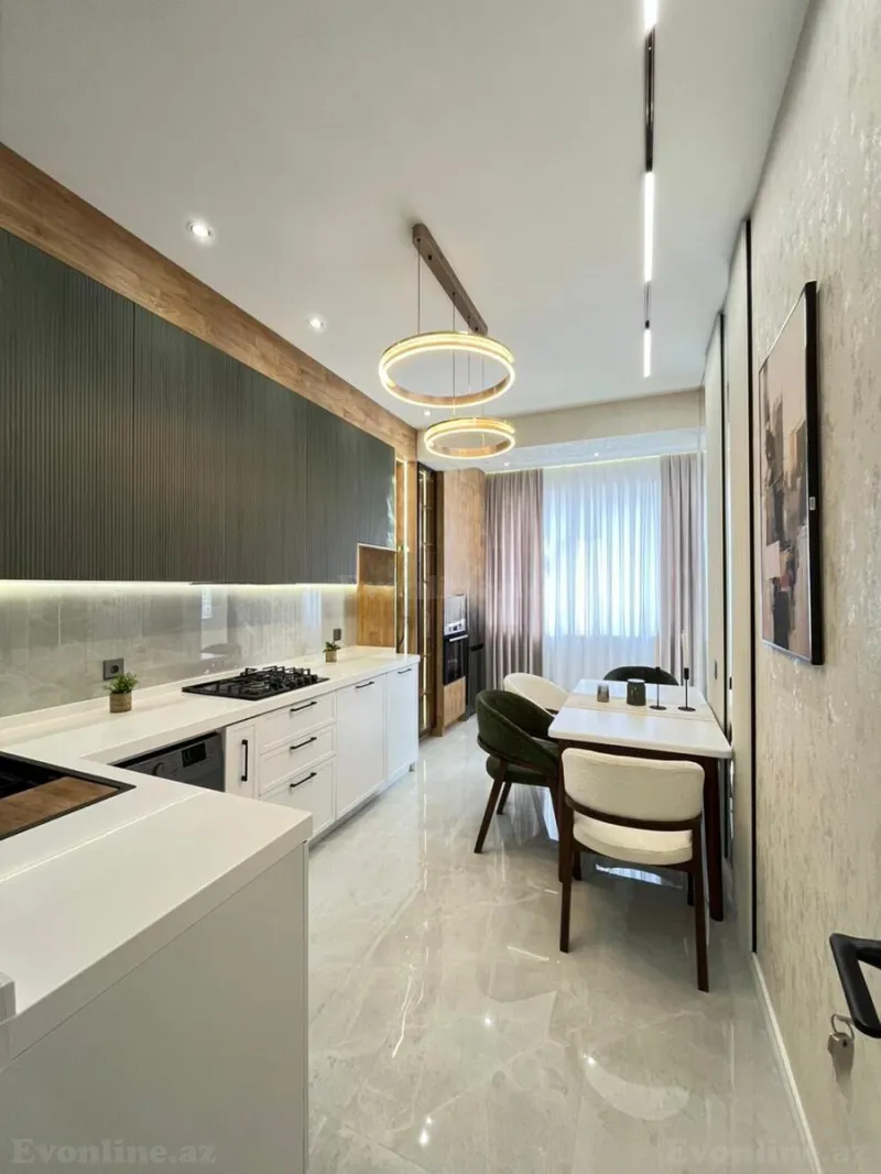 Satılır 3 otaqlı Mənzil Yeni tikili 117 m² Gənclik m. - şəkil 5