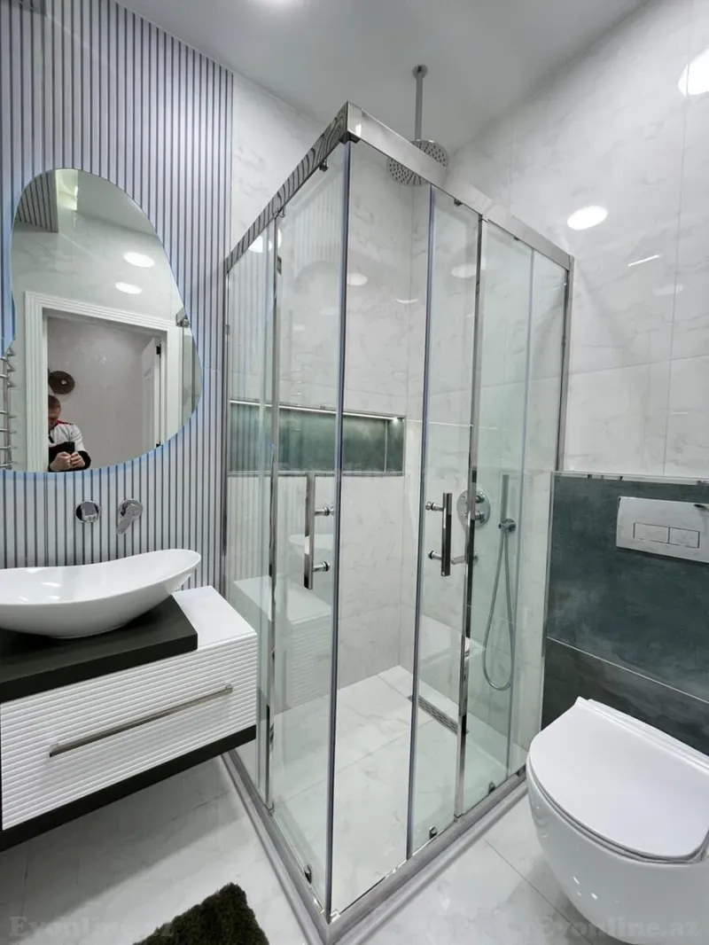 Satılır 3 otaqlı Mənzil Yeni tikili 117 m² Gənclik m. - şəkil 15