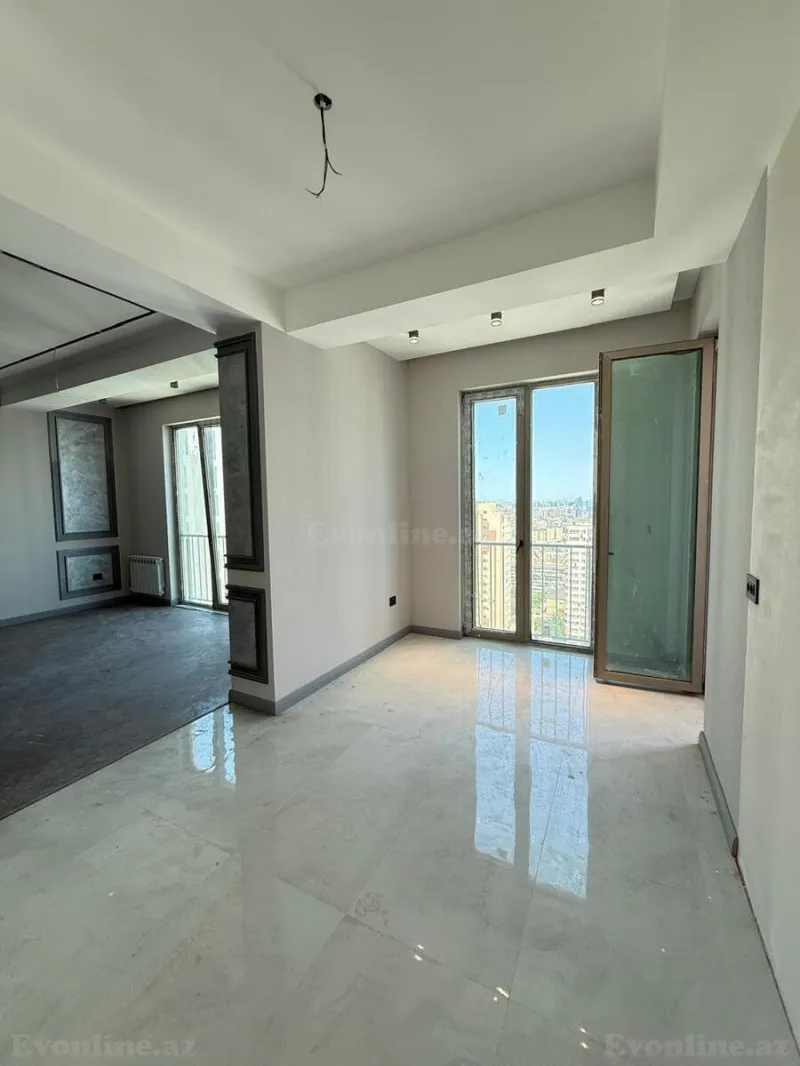 Satılır 3 otaqlı Mənzil Yeni tikili 100 m² Elmlər Akademiyası m. - şəkil 4