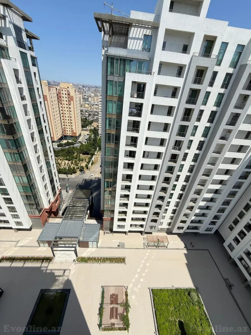 Satılır 3 otaqlı Mənzil Yeni tikili 100 m² Elmlər Akademiyası m. - şəkil 15