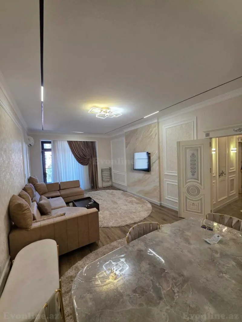 Kirayə verilir 2 otaqlı Mənzil Yeni tikili 110 m² 8 Noyabr m. - şəkil 5