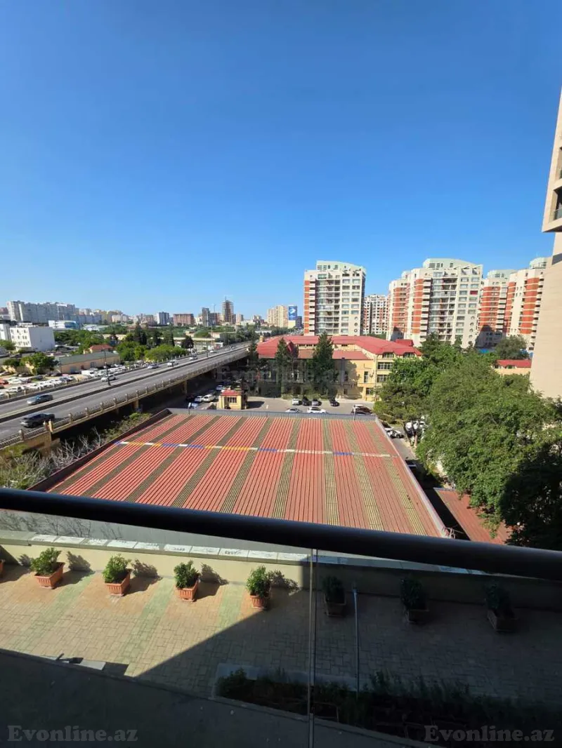 Kirayə verilir 2 otaqlı Mənzil Yeni tikili 110 m² 8 Noyabr m. - şəkil 15
