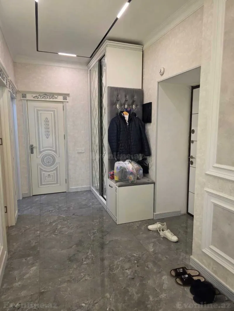 Kirayə verilir 2 otaqlı Mənzil Yeni tikili 110 m² 8 Noyabr m. - şəkil 17