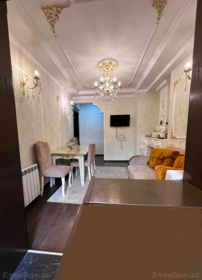 Satılır 3 otaqlı Mənzil Yeni tikili 45 m² Memar Əcəmi m. - şəkil 2
