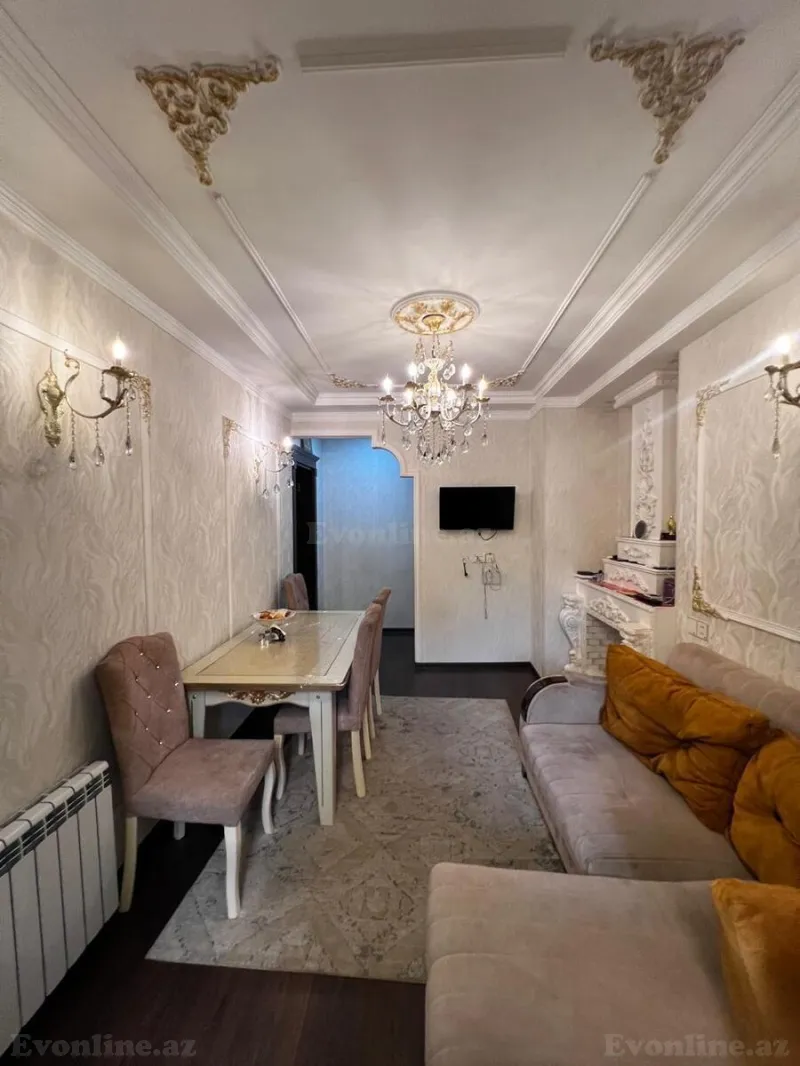 Satılır 3 otaqlı Mənzil Yeni tikili 45 m² Memar Əcəmi m. - şəkil 3