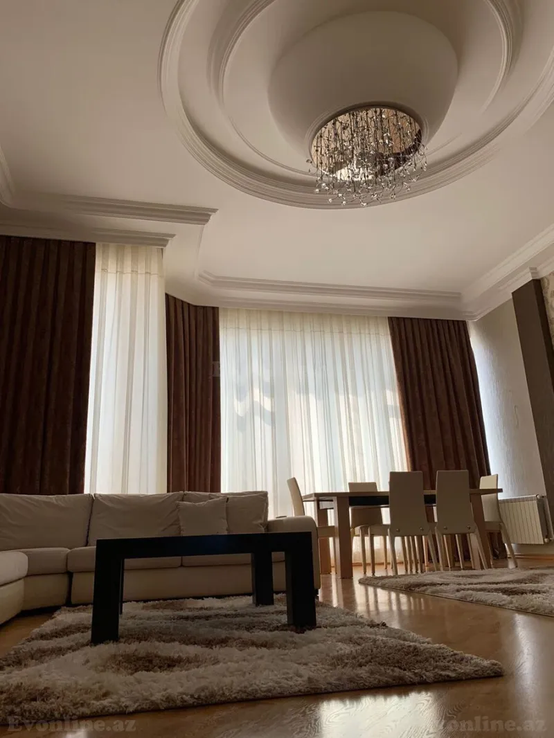 Satılır 4 otaqlı Mənzil Yeni tikili 200 m² Memar Əcəmi m. - şəkil 25