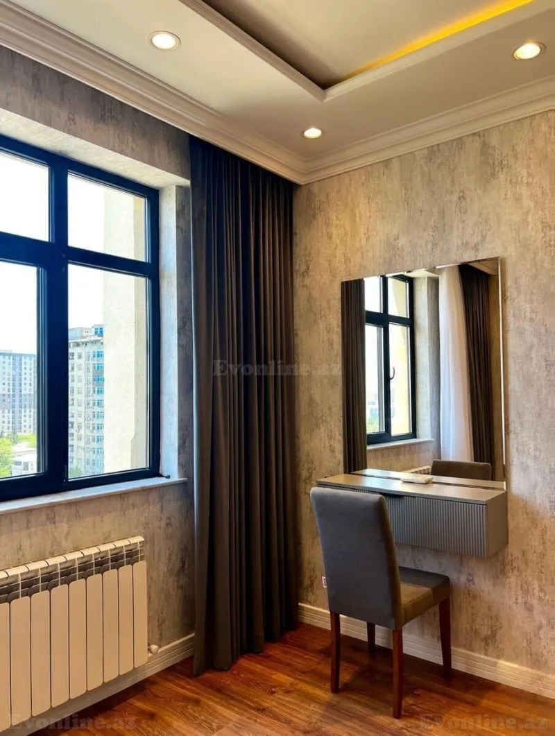 Kirayə verilir 3 otaqlı Mənzil Yeni tikili 120 m² Gənclik m. - şəkil 7