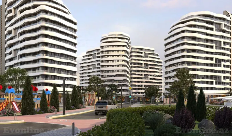 Satılır 2 otaqlı Mənzil Yeni tikili 61 m² Bakıxanov - şəkil 2