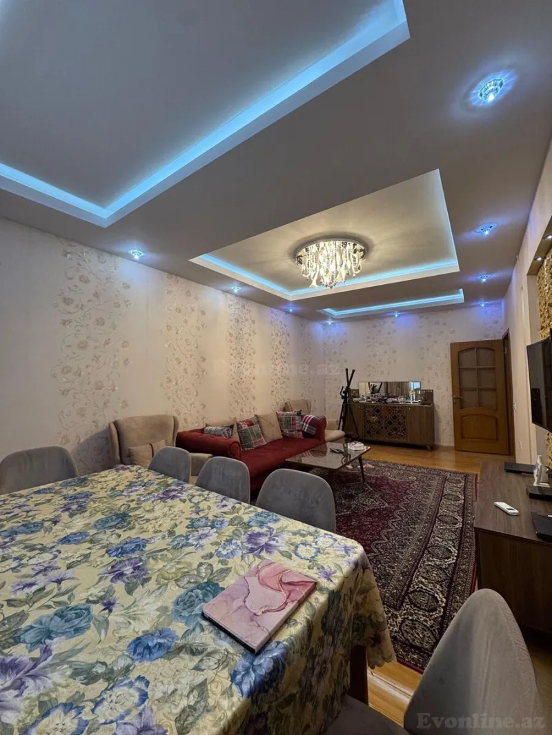 Satılır 3 otaqlı Mənzil Yeni tikili 105 m² Həzi Aslanov m. - şəkil 3