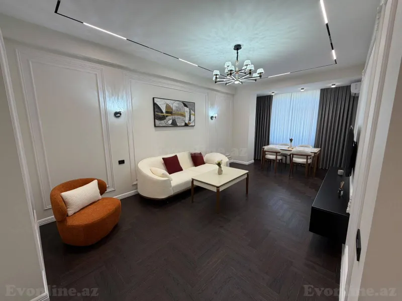 Satılır 2 otaqlı Mənzil Yeni tikili 68 m² Elmlər Akademiyası m. - şəkil 2