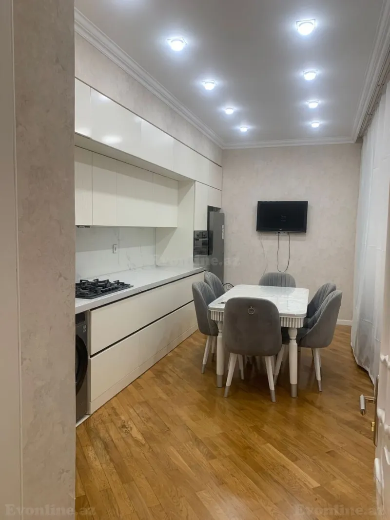 Kirayə verilir 4 otaqlı Mənzil Yeni tikili 155 m² Nərimanov r. - şəkil 4