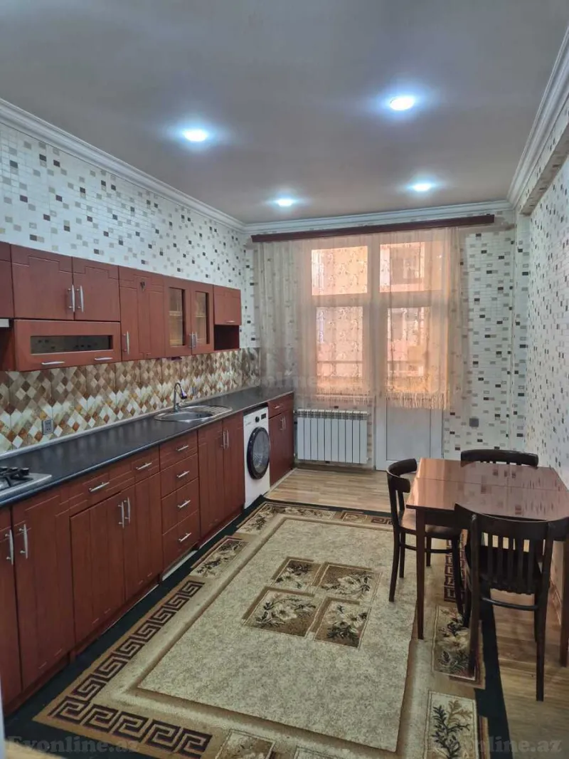 Kirayə verilir 2 otaqlı Mənzil Yeni tikili 78 m² Əhmədli m. - şəkil 3