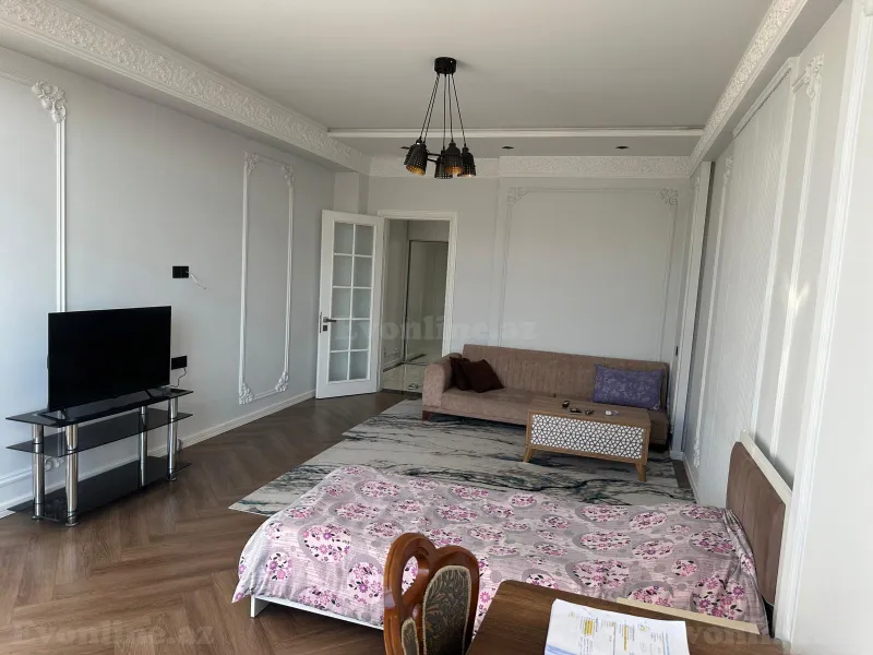 Kirayə verilir 3 otaqlı Mənzil Yeni tikili 117 m² Nərimanov r. - şəkil 4
