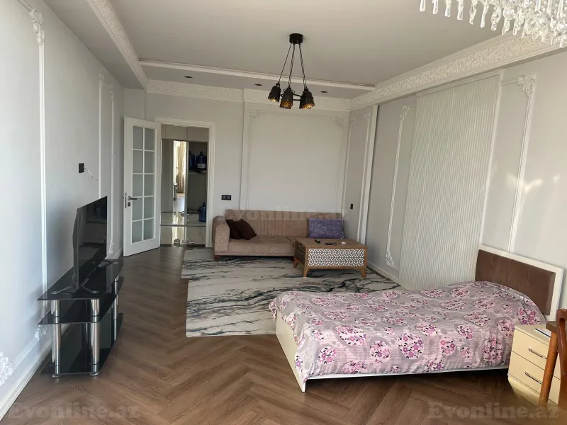 Kirayə verilir 3 otaqlı Mənzil Yeni tikili 117 m² Nərimanov r. - şəkil 16