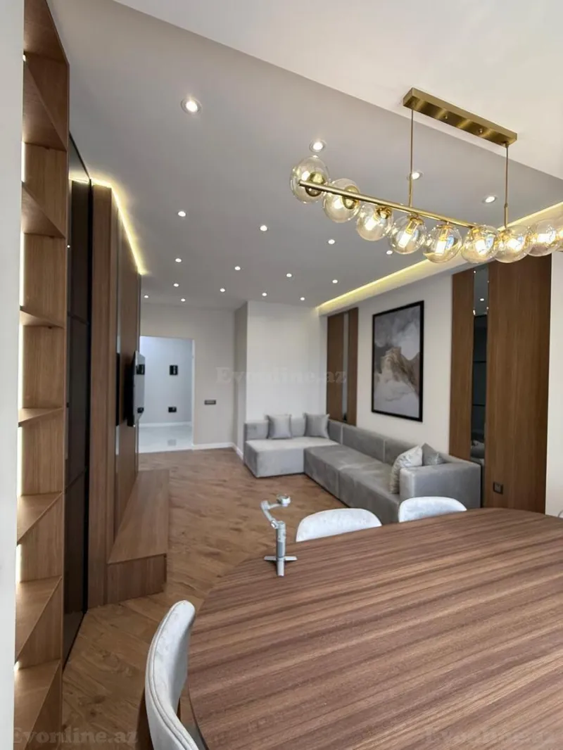 Satılır 3 otaqlı Mənzil Yeni tikili 118 m² Nərimanov r. - şəkil 2