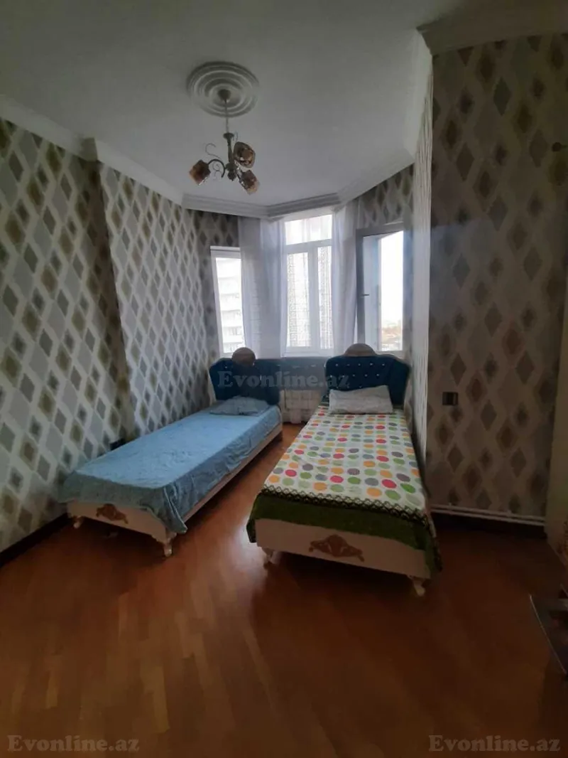 Kirayə verilir 3 otaqlı Mənzil Yeni tikili 102 m² 8 Noyabr m. - şəkil 2