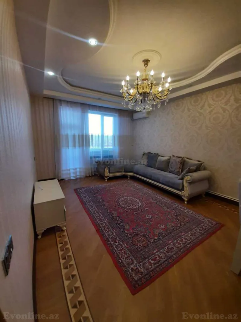 Kirayə verilir 3 otaqlı Mənzil Yeni tikili 102 m² 8 Noyabr m. - şəkil 4
