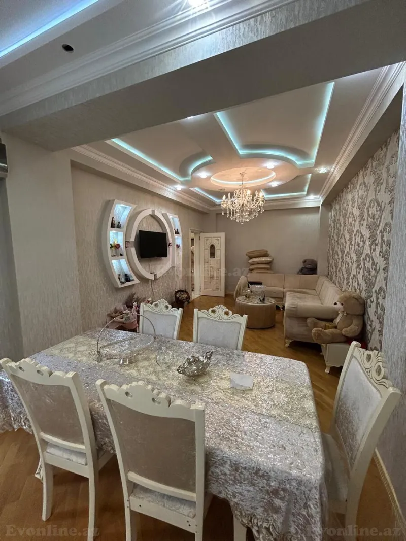 Satılır 2 otaqlı Mənzil Yeni tikili 70 m² Memar Əcəmi m. - şəkil 3