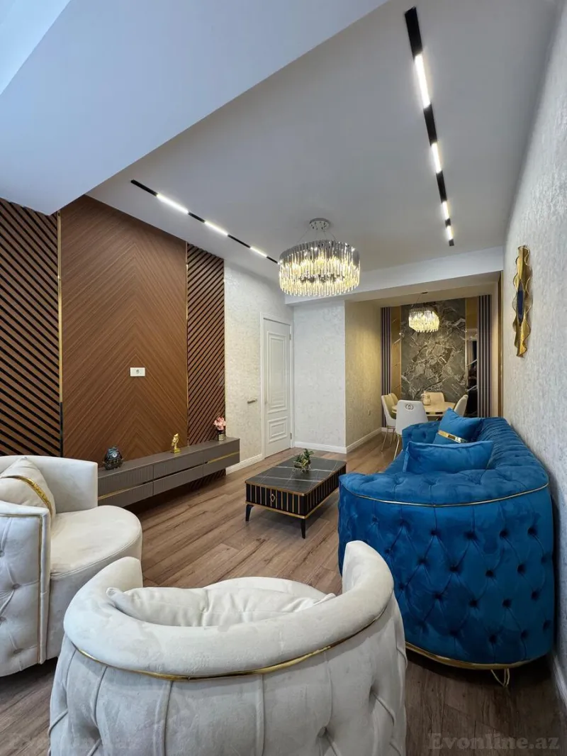 Satılır 4 otaqlı Mənzil Yeni tikili 110 m² Dərnəgül m. - şəkil 3