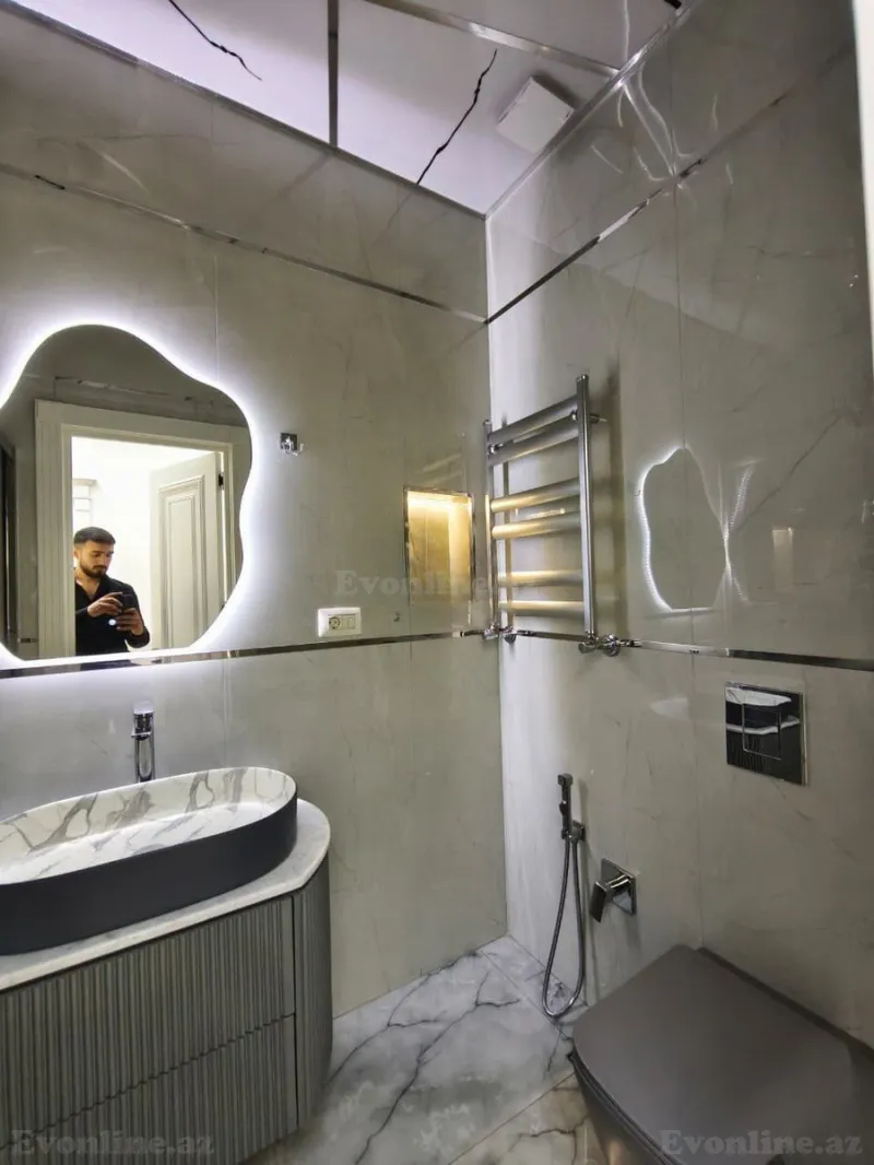 Satılır 3 otaqlı Mənzil Yeni tikili 96 m² Nəriman Nərimanov m. - şəkil 9