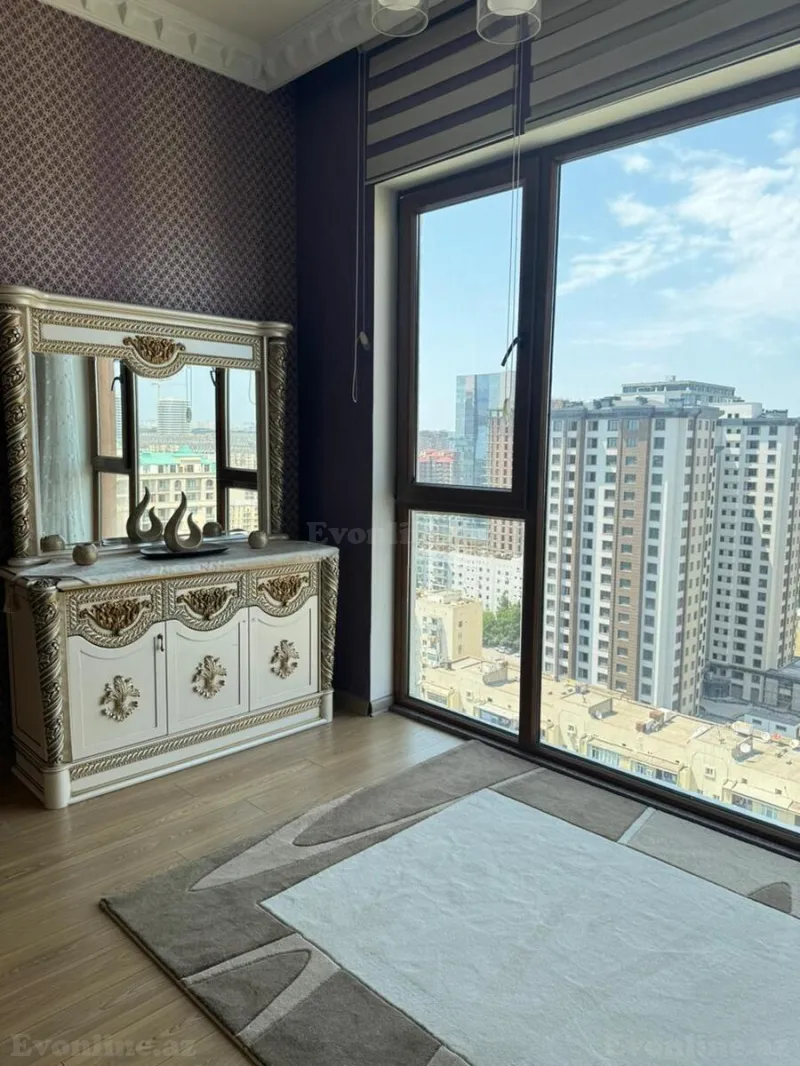 Kirayə verilir 4 otaqlı Mənzil Yeni tikili 190 m² Xətai r. - şəkil 10