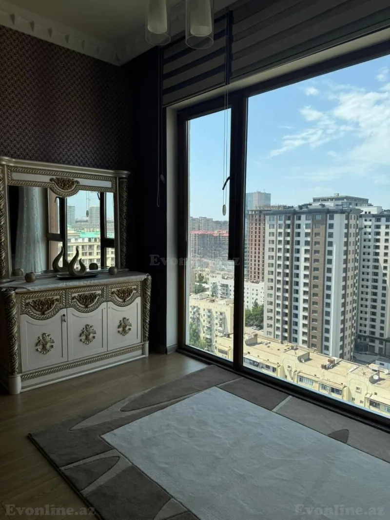 Kirayə verilir 4 otaqlı Mənzil Yeni tikili 190 m² Xətai r. - şəkil 11