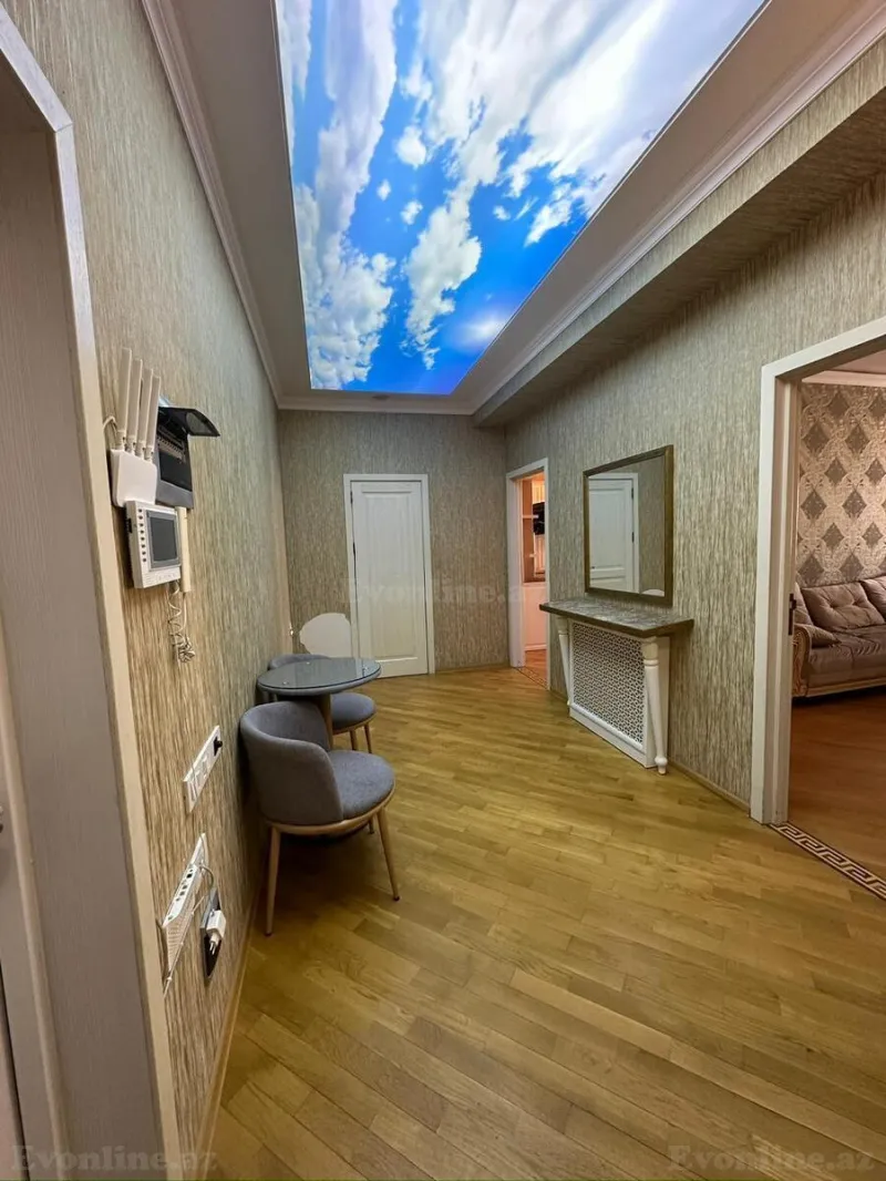 Kirayə verilir 2 otaqlı Mənzil Yeni tikili 110 m² Nəsimi m. - şəkil 8