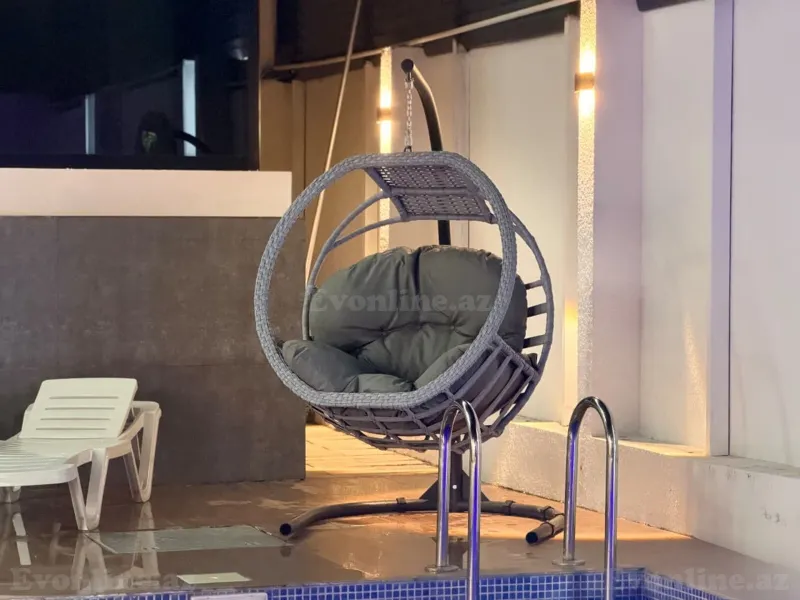 Kirayə verilir 3 otaqlı Həyət evi 140 m² Qəbələ - şəkil 4