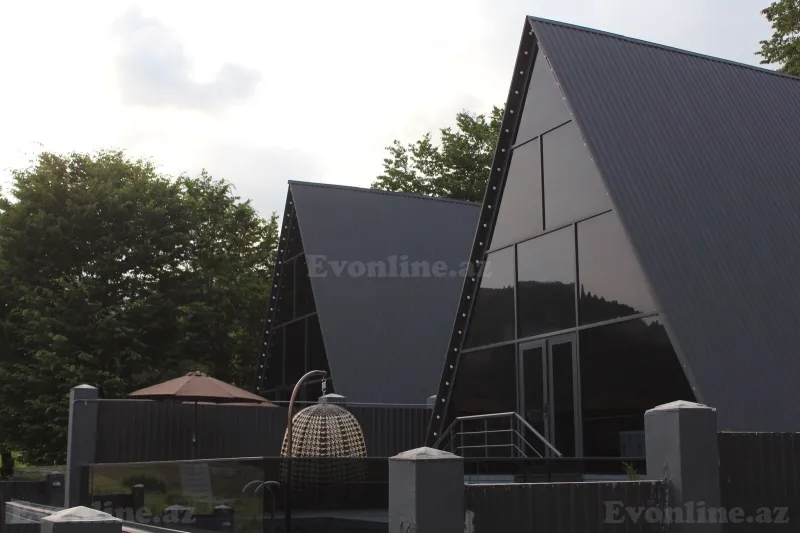 Kirayə verilir 4 otaqlı Həyət evi 120 m² Qəbələ - şəkil 5