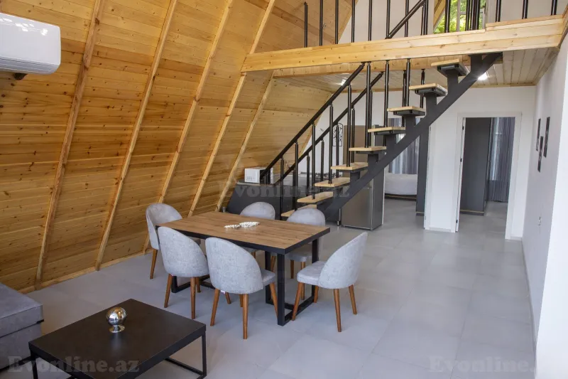 Kirayə verilir 4 otaqlı Həyət evi 120 m² Qəbələ - şəkil 6